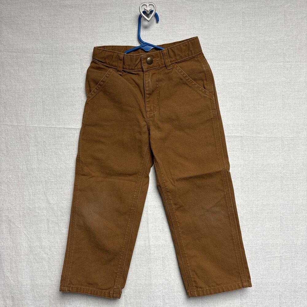 Carhartt Kids Canvas Pants - Size 4T - Model# BN8303-B